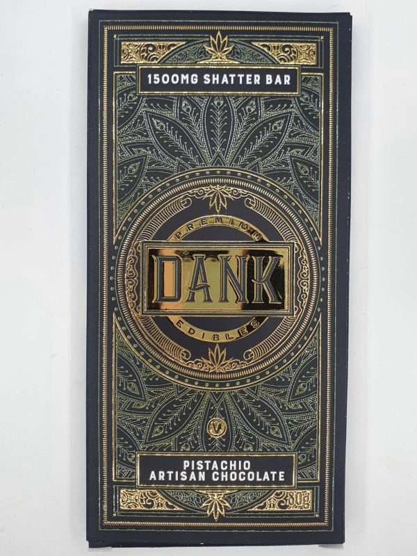 DANK 1500 MG SHATTER BAR-PISTACHIO