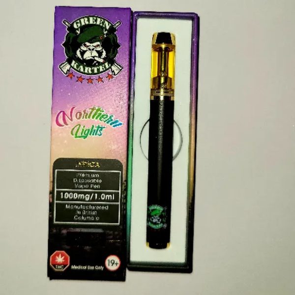 GREEN KARTEL 1000MG NORTHERN LIGHTS DISPOSABLE PEN