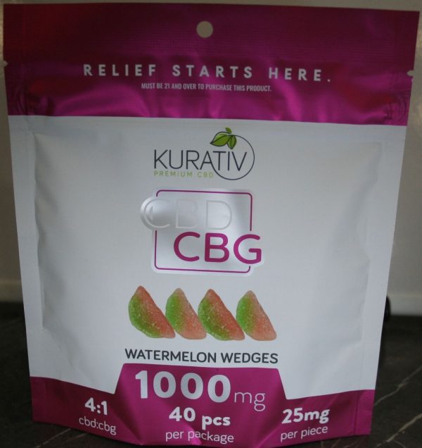 Kurativ 1000 mg CBD gummies