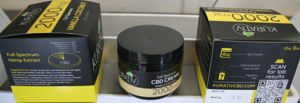 Kurativ 2000 mg CBD cream