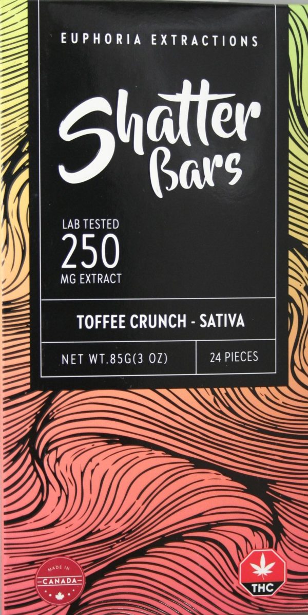 Shatter Bars 250 MG Sativa