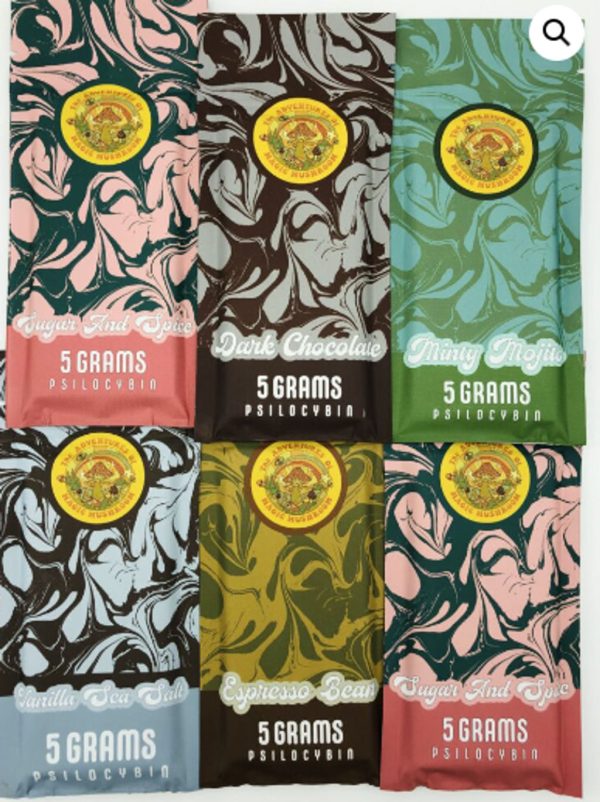 5GRAM MUSH BARS – 3 DIFFERENT FLAVOURS