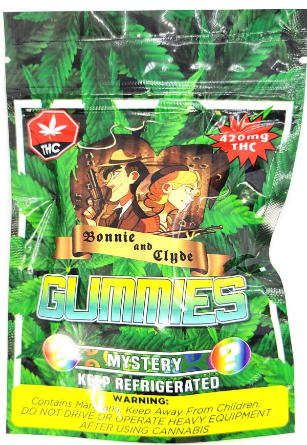 Bonnie & Clyde Gummies✨Mystery✨ 420 MG (5 for $80)