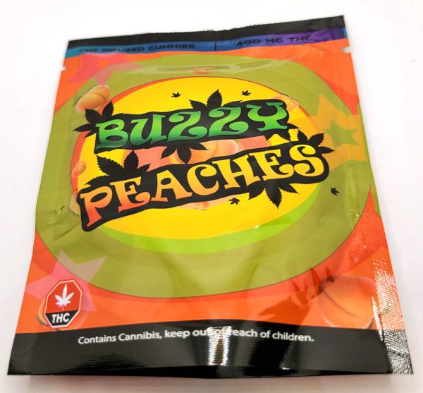 Buzzy Peaches 400 MG (Mix & Match 5 for $60)