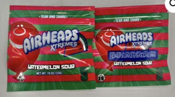 AIR HEADS EXTREME – WATERMELON SOUR (500MG)